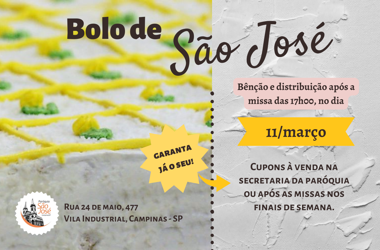 Bolo Sao Jose 2023